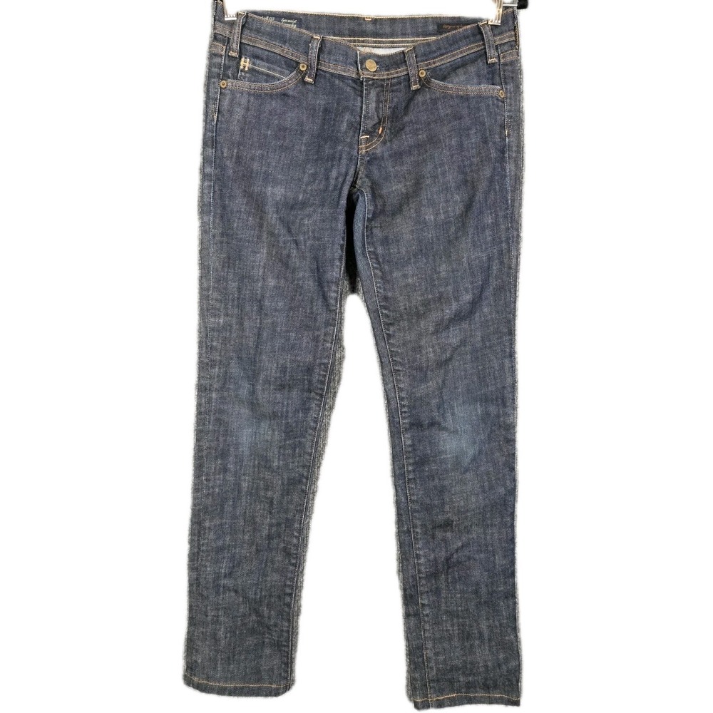 Citizens of Humanity Jeans Womens 29 Blue Dark Raw Denim Avedon‎ #133 Low Waist
